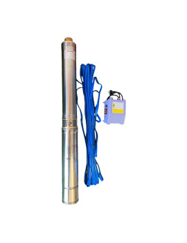 Bomba Sumergible Pozo Profundo 1.5HP 4 Pulgadas
