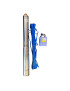 Bomba Sumergible Pozo Profundo 1.5HP 4 Pulgadas