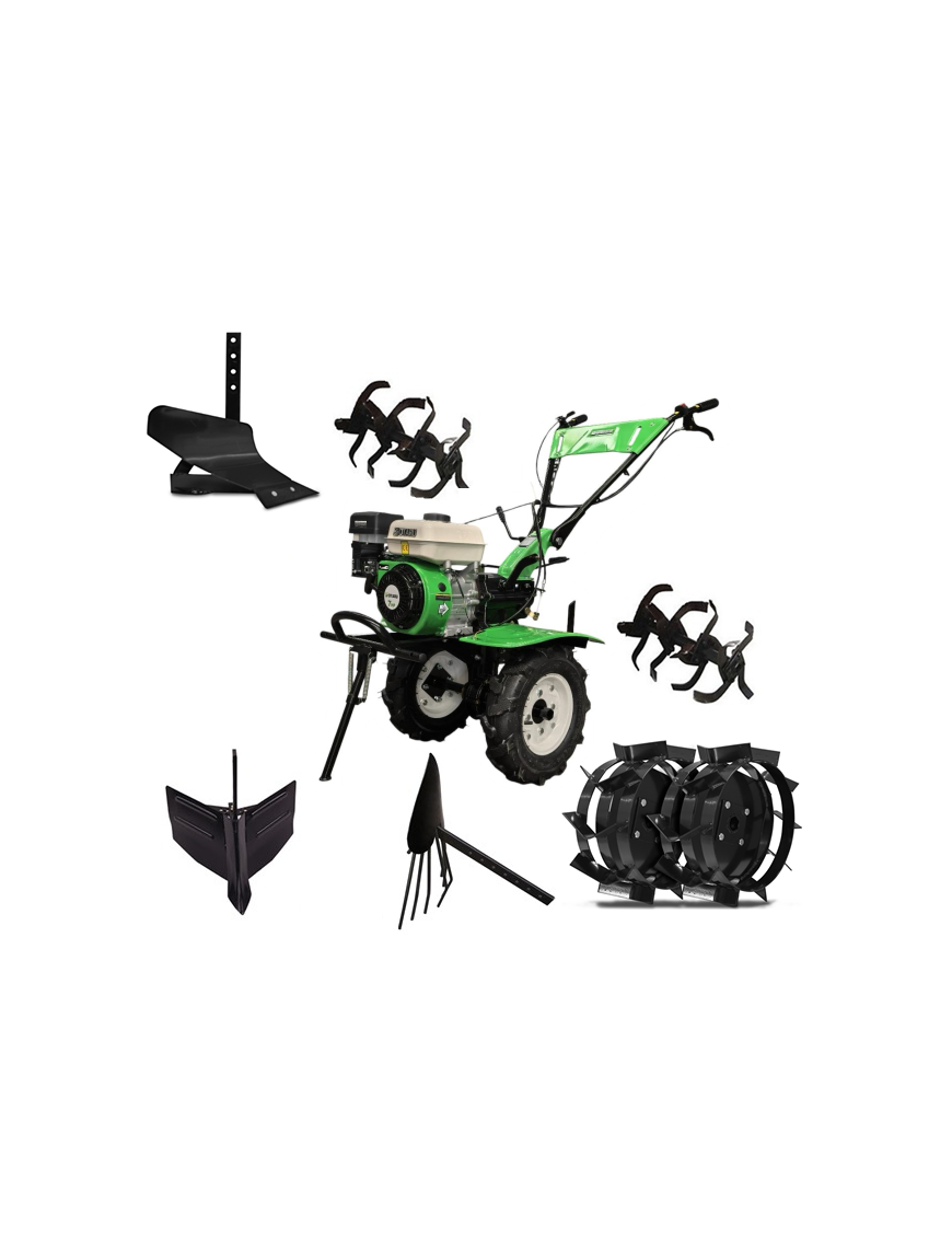 Motocultivador Gasolina  7 hp 212cc Aro 10 Otaru FULL