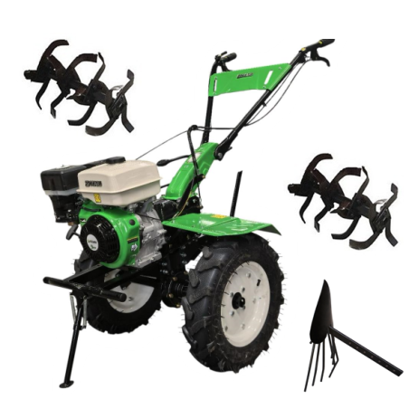 Motocultivador Gasolina  9 hp 270cc Aro 12 Otaru BASIC 2