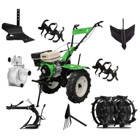 Motocultivador Gasolina  9 hp 270cc Aro 12 Otaru FULL