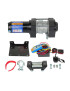 Winche Eléctrico Capacidad 3.500 lbs 12v DC Control Remoto Inalámbrico