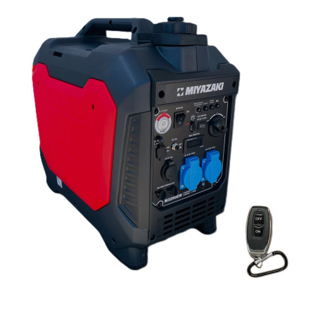 PREVENTA | Generador Gasolina 3.2kw Inverter Miyazaki Encendido Eléctrico