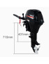 Motor fuera de borda  9.9HP Pata Corta 4T water cooler con estanque auxiliar de combustible