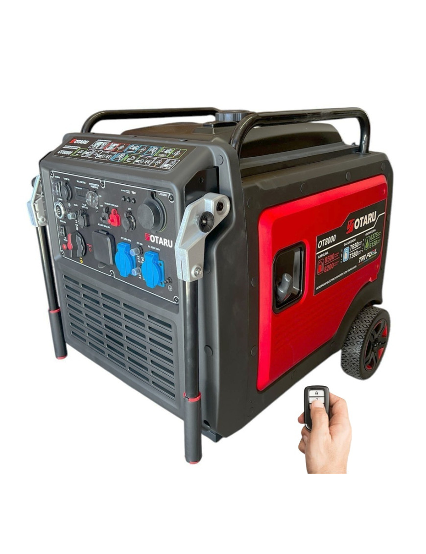 Generador Gasolina 8,5kw Inverter Monofásico Otaru Encendido Eléctrico y Manual