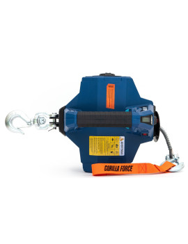 G-Force 400 Winche portátil con batería litio bloqueo & desbloqueo (piola sintética 12mts)