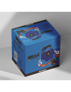 G-Force 400 Winche portátil con batería litio bloqueo & desbloqueo (piola sintética 12mts)