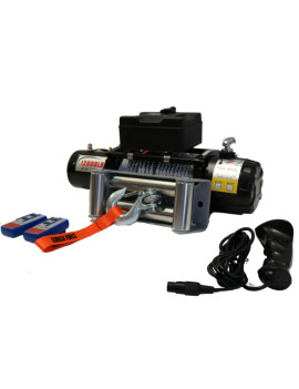 Winche Gorilla Force 12.000 libras 12v Control Remoto Manual e Inalámbrico