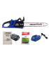 PACK - Chipeadora Hogar a Gasolina 6.5hp Ajustable Loncin 2" + Motosierra litio 16" Cadena Oregon