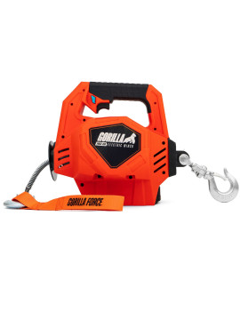 Grúa Giratoria 500KG G-Force Winche portátil con batería litio (piola sintética)