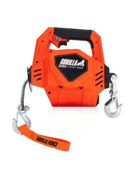 Grúa Giratoria 500KG G-Force Winche portátil con batería litio (piola sintética)