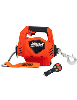 Grúa Giratoria 500KG G-Force Winche portátil con batería litio (piola sintética)