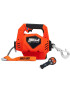 Grúa Giratoria 500KG G-Force Winche portátil con batería litio (piola sintética)