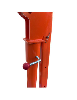 Grúa Giratoria + Gorilla Force 450 Winche portátil con batería litio