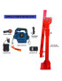 Grúa Giratoria + Gorilla Force 400 Winche portátil con batería litio