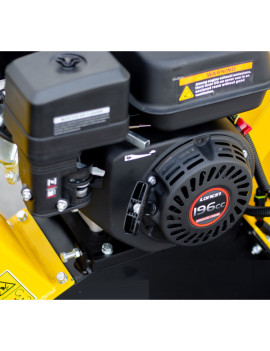 PACK - Chipeadora Profesional Gasolina 6,5hp Ajustable Loncin 4" + Motosierra litio 16" Cadena Oregon