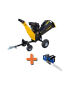 PACK - Chipeadora Profesional a Gasolina 15hp Ajustable Loncin 6" + Motosierra litio 16" Cadena Oregon