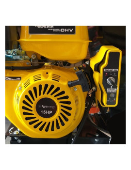 PACK - Chipeadora a Gasolina 15hp AGROENERGY + Motosierra litio 16" Cadena Oregon