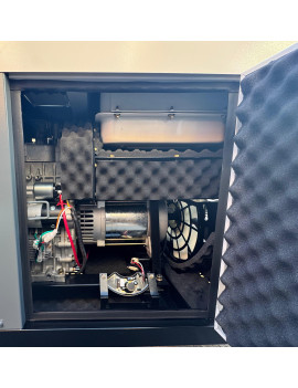 Generador Diesel 8,5kw 380v & 7kw 220v Cerrado Trifásico y Monofásico con Ruedas Otaru y Control Remoto