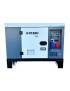 Generador Diesel 8,5kw 380v & 7kw 220v Cerrado Trifásico y Monofásico con Ruedas con ATS Otaru y Control Remoto