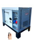 Generador Diesel 8,5kw 380v & 7kw 220v Cerrado Trifásico y Monofásico con Ruedas con ATS Otaru y Control Remoto