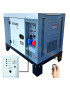 Generador Diesel 8,5kw 380v & 7kw 220v Cerrado Trifásico y Monofásico con Ruedas con ATS Otaru y Control Remoto