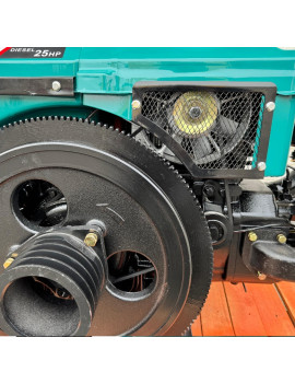 Motor Diesel 25HP Multipropósito Radiador y Aspa Yamagata