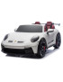 Porsche 911 GT3 Blanco AWD Niño 24V  Ruedas EVA y 2 Butacas