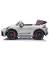 Porsche 911 GT3 Blanco AWD Niño 24V  Ruedas EVA y 2 Butacas