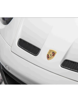 Porsche 911 GT3 Blanco AWD Niño 24V  Ruedas EVA y 2 Butacas