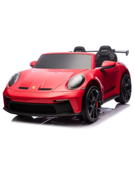PREVENTA |Porsche 911 GT3 Rojo AWD Niño 24V  Ruedas EVA y 2 Butacas