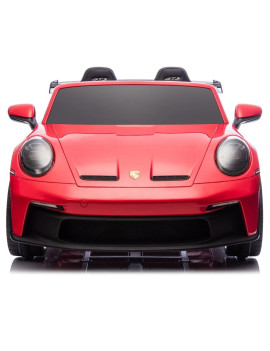 PREVENTA |Porsche 911 GT3 Rojo AWD Niño 24V  Ruedas EVA y 2 Butacas