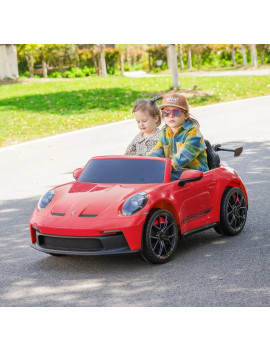 PREVENTA |Porsche 911 GT3 Rojo AWD Niño 24V  Ruedas EVA y 2 Butacas