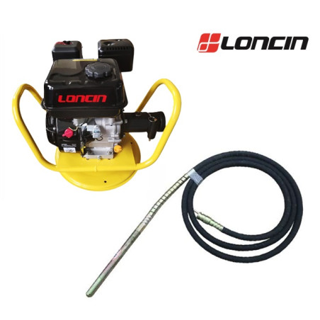 PREVENTA | Sonda Vibradora Gasolina 6.5hp Loncin 6 mts 38mm