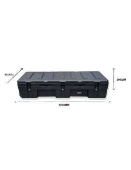 Caja Rotomoldeada 95lts multipropósito con bombines Overland & Off Road