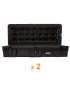 2 Cajas Rotomoldeada 95lts multipropósito con bombines Overland & Off Road