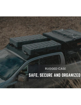 2 Cajas Rotomoldeada 95lts multipropósito con organizador y bombines Overland & Off Road