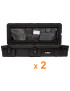 2 Cajas Rotomoldeada 95lts multipropósito con organizador y bombines Overland & Off Road