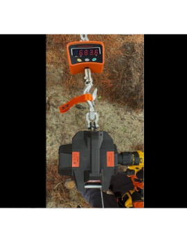 Gorilla Force 680KG Winche portátil funciona con taladro (piola acero 8mts)