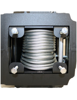 Gorilla Force 680KG Winche portátil funciona con taladro (piola acero 8mts)