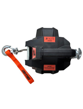 Gorilla Force 680KG Winche portátil funciona con taladro (piola sintética 12mts)