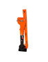 Grúa Giratoria 400KG Extensible Gorilla Force Winche portátil con batería litio (piola de acero))