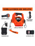 Grúa Giratoria 400KG Extensible Gorilla Force Winche portátil con batería litio (piola de acero))