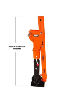 Grúa Giratoria 400KG Extensible Gorilla Force Winche portátil con batería litio (piola de acero))