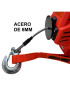 Grúa Giratoria 500KG Gorilla Force Winche portátil con batería litio (piola acero)