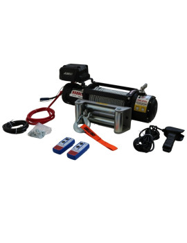 Winche Gorilla Force 13.000 libras 12v control remoto manual e inalámbrico
