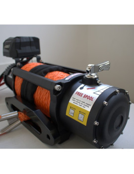 Winche Gorilla Force 13.000 libras 12v control remoto manual e inalámbrico
