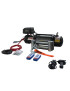 Winche Gorilla Force 9.500 libras 12v control remoto manual e inalámbrico