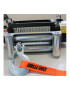 Winche Gorilla Force 9.500 libras 12v control remoto manual e inalámbrico