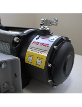 Winche Gorilla Force 9.500 libras 12v control remoto manual e inalámbrico